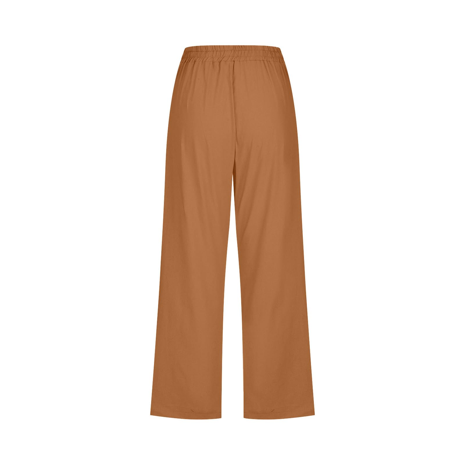 Foto 6 pulgar | Pantalones Capri Genéricos Sin Cordones Para Mujer De Lino Con Cordón D03 - Venta Internacional.
