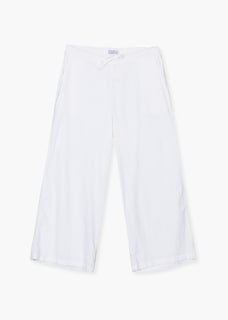 Foto 1 | Pantalón Amplio Color Blanco Para Dama Losan