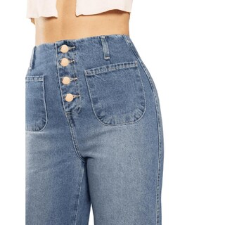 Foto 2 | Pantalón Para Dama 9515 Azul