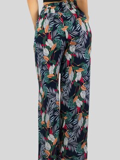 Foto 5 | Pantalones Relajados Para Mujer Panta-1006 Diseño D10 Unico Wide Legs De Cintura Alta