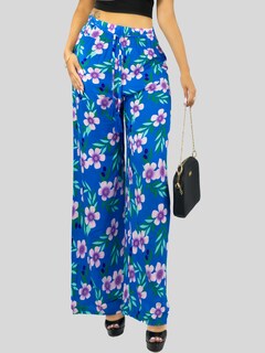 Foto 5 | Pantalones Relajados Para Mujer Panta-1006 Diseño D14 Unico Wide Legs De Cintura Alta