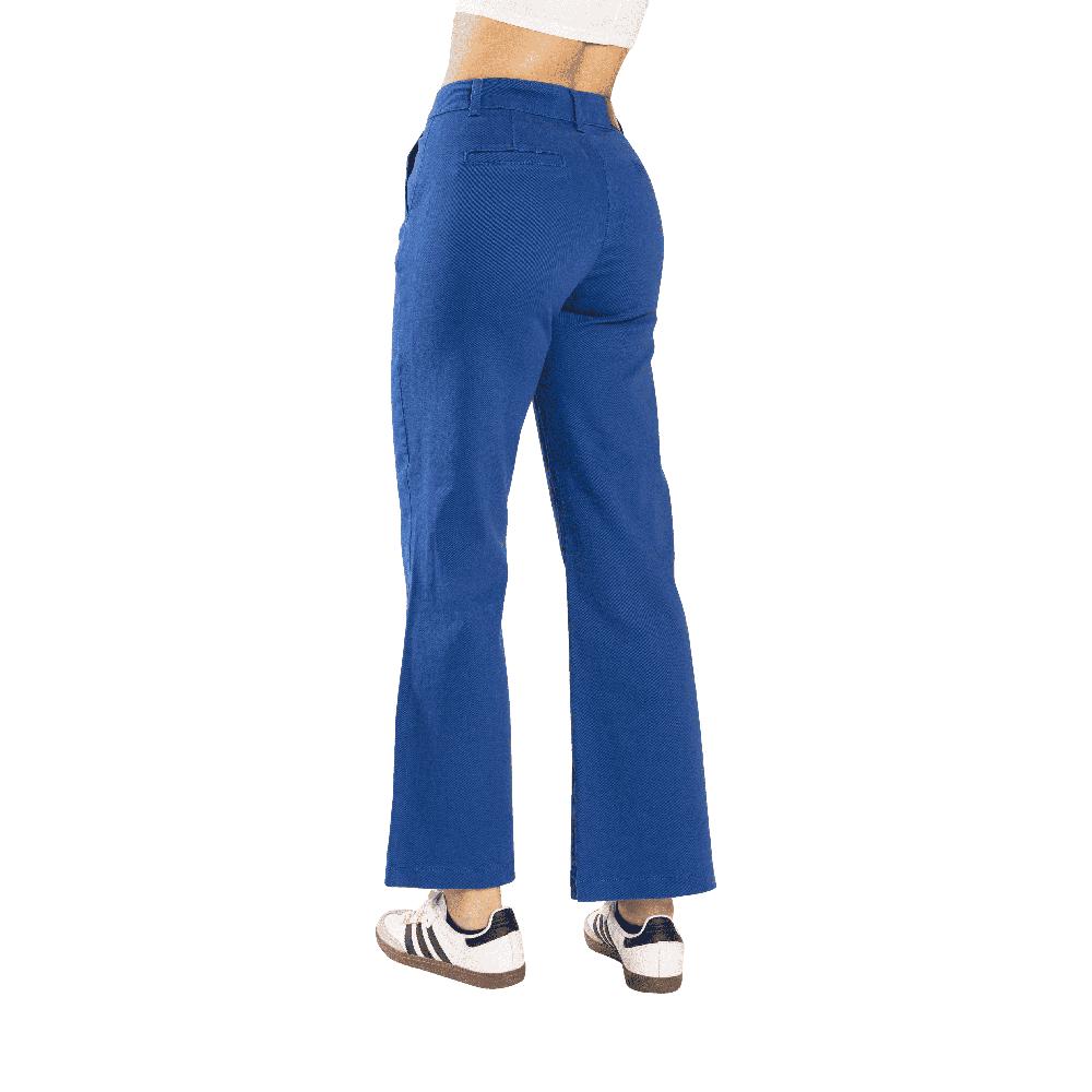 Foto 2 | Pantalon Wide Leg 9533 Azul