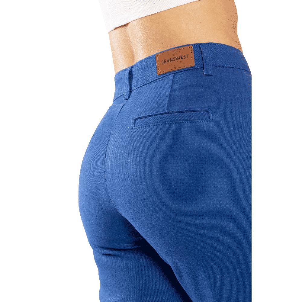 Foto 3 | Pantalon Wide Leg 9533 Azul
