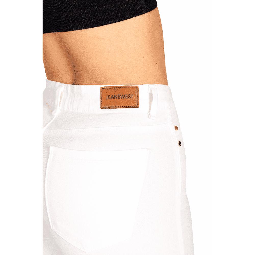 Foto 2 | Pant. Dama Skinny Basico Con Bolsas Funcionales Blanco