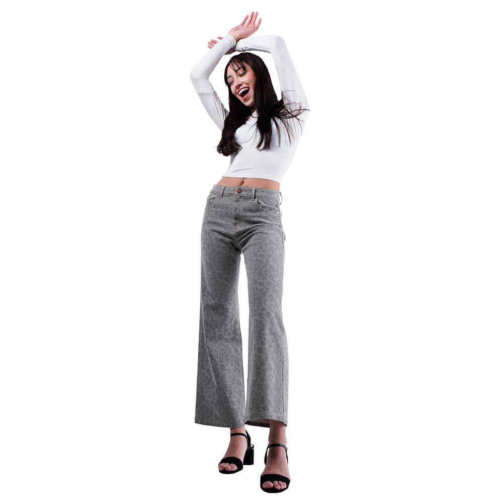Foto 5 pulgar | Pantalón Jeanswest Animal Print para Mujer