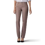 Pantalón Lee Shapes Secret Shapes, Corte Regular, Pierna Recta, 18, Color Beige Claro - Venta Internacional.
