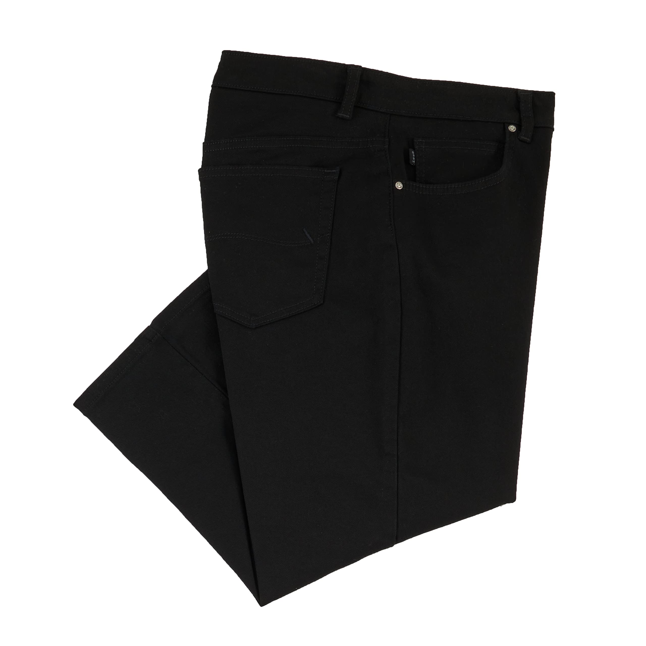 Foto 5 pulgar | Capri Jean Lee Para Mujer, Corte Holgado, Talla 18, Color Negro - Venta Internacional.