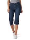 Capri Jean Lee Para Mujer, Corte Holgado, Misteriosa, Talla 12 - Venta Internacional.