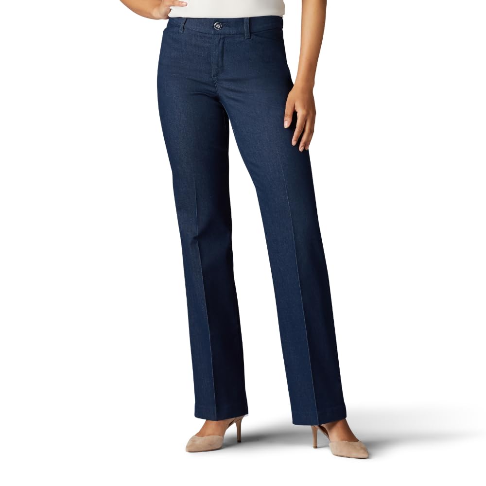 Pantalón Lee Ultra Lux Comfort Flex Motion Indigo 8m - Venta Internacional.