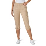 Pantalón Capri Cargo Lee Austyn De Corte Holgado Para Mujer Café 8 - Venta Internacional.
