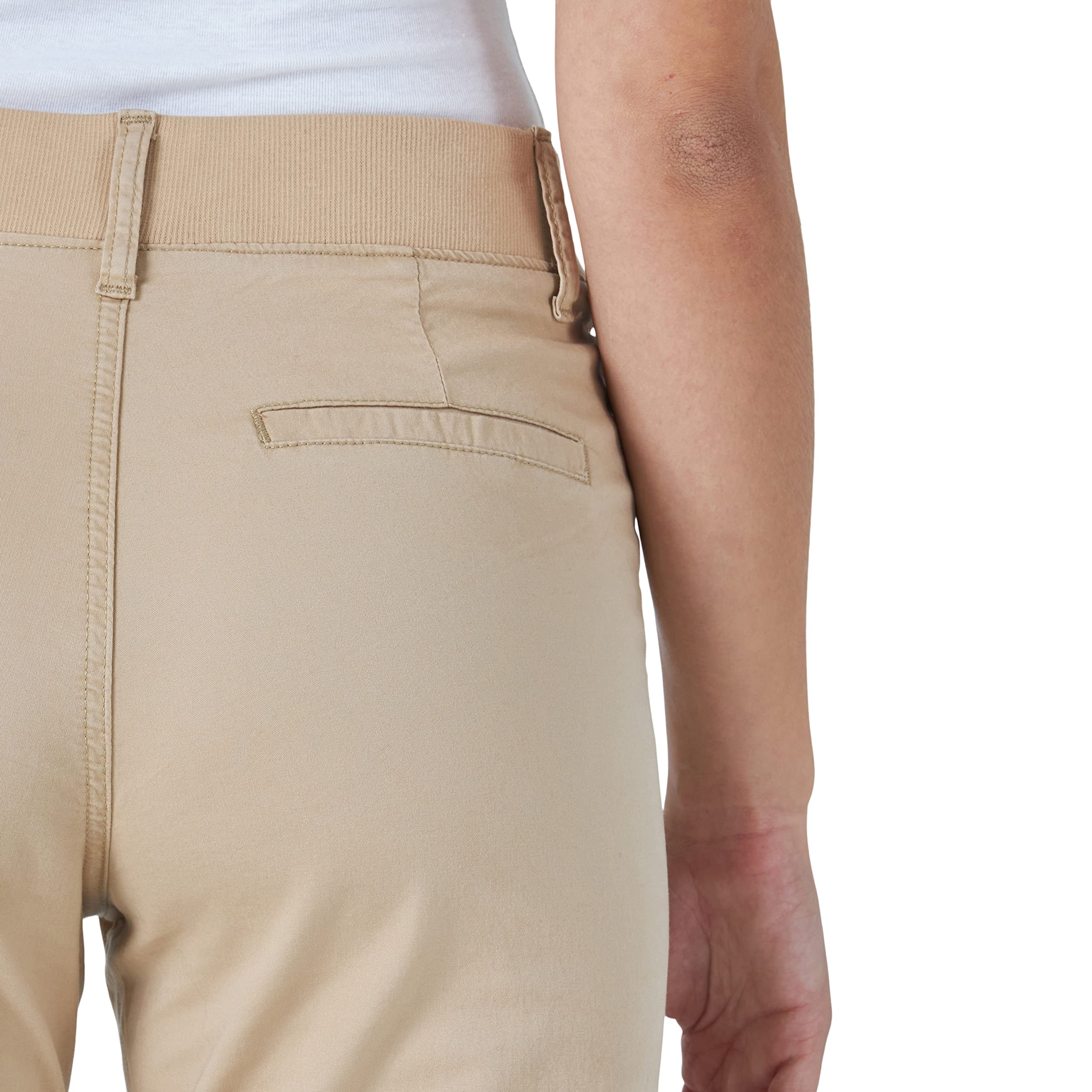 Foto 3 pulgar | Pantalón Capri Cargo Lee Austyn De Corte Holgado Para Mujer Café 8 - Venta Internacional.