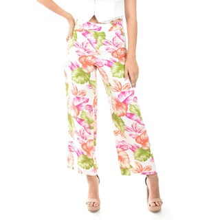 Foto 1 | Pantalon Estampado Floral Roman Fashion /juvenil, 0535 (multicolor) Multicolor