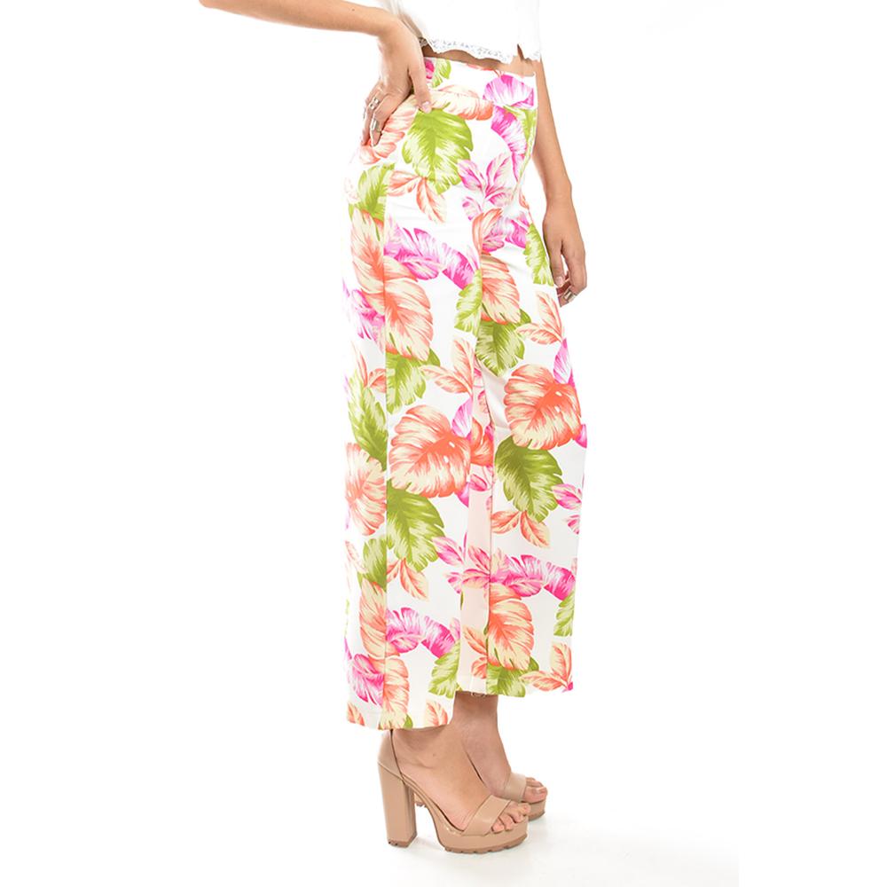 Foto 2 | Pantalon Estampado Floral Roman Fashion /juvenil, 0535 (multicolor) Multicolor