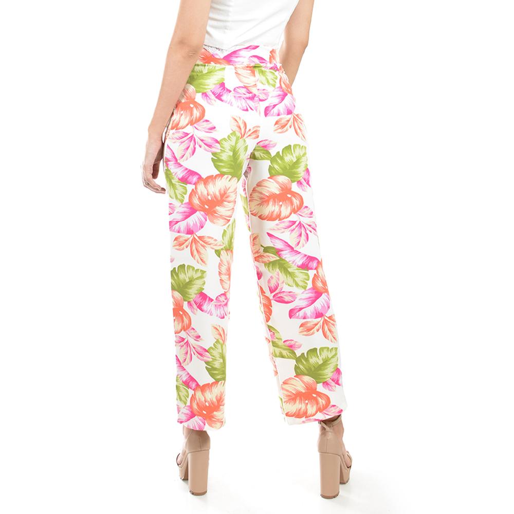 Foto 3 | Pantalon Estampado Floral Roman Fashion /juvenil, 0535 (multicolor) Multicolor