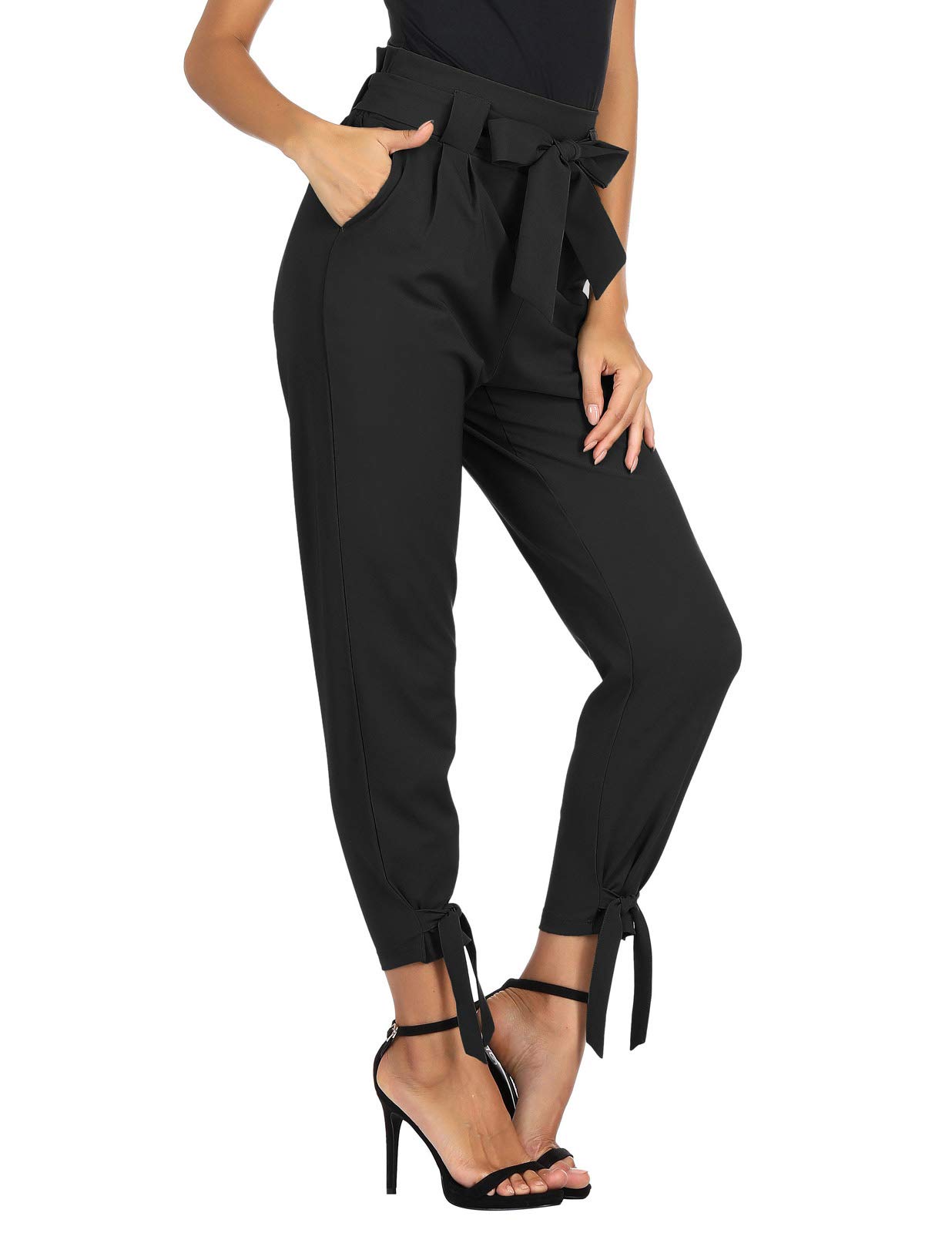 Lápiz De Cintura Alta Para Mujer Grace Karin Con Bolsillos, Color Negro, Xl - Venta Internacional.