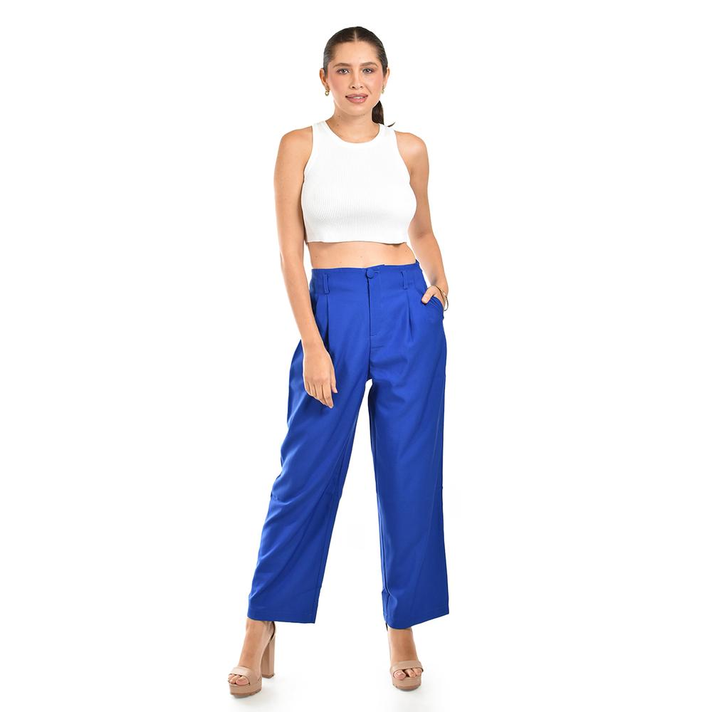 Foto 5 pulgar | Pantalon De Vestir Roman Fashion /juvenil  1380 (azul Rey) Azul