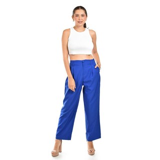 Foto 4 | Pantalon De Vestir Roman Fashion /juvenil 1380 (azul Rey) Azul