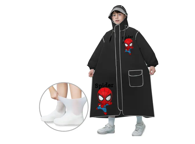 Xtellar Gabardina Impermeable Portátil Ultraligera, Resguarda De La Lluvia En Estilo