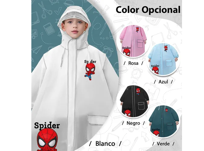 Foto 3 pulgar | Xtellar Gabardina Impermeable Portátil Ultraligera, Resguarda De La Lluvia En Estilo