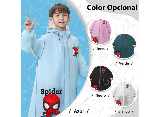 Foto 3 pulgar | Xtellar Gabardina Impermeable Portátil Ultraligera, Resguarda De La Lluvia En Estilo