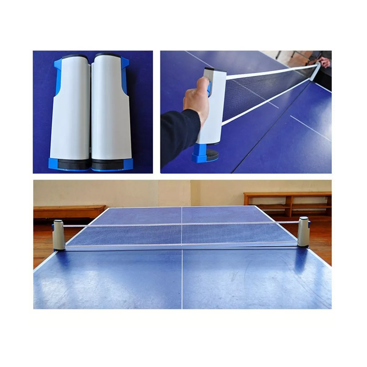 Foto 4 pulgar | Red para Ping Pong 1.8m Ajustable Portátil Eo Safe Imports Esi-9682 Multicolor