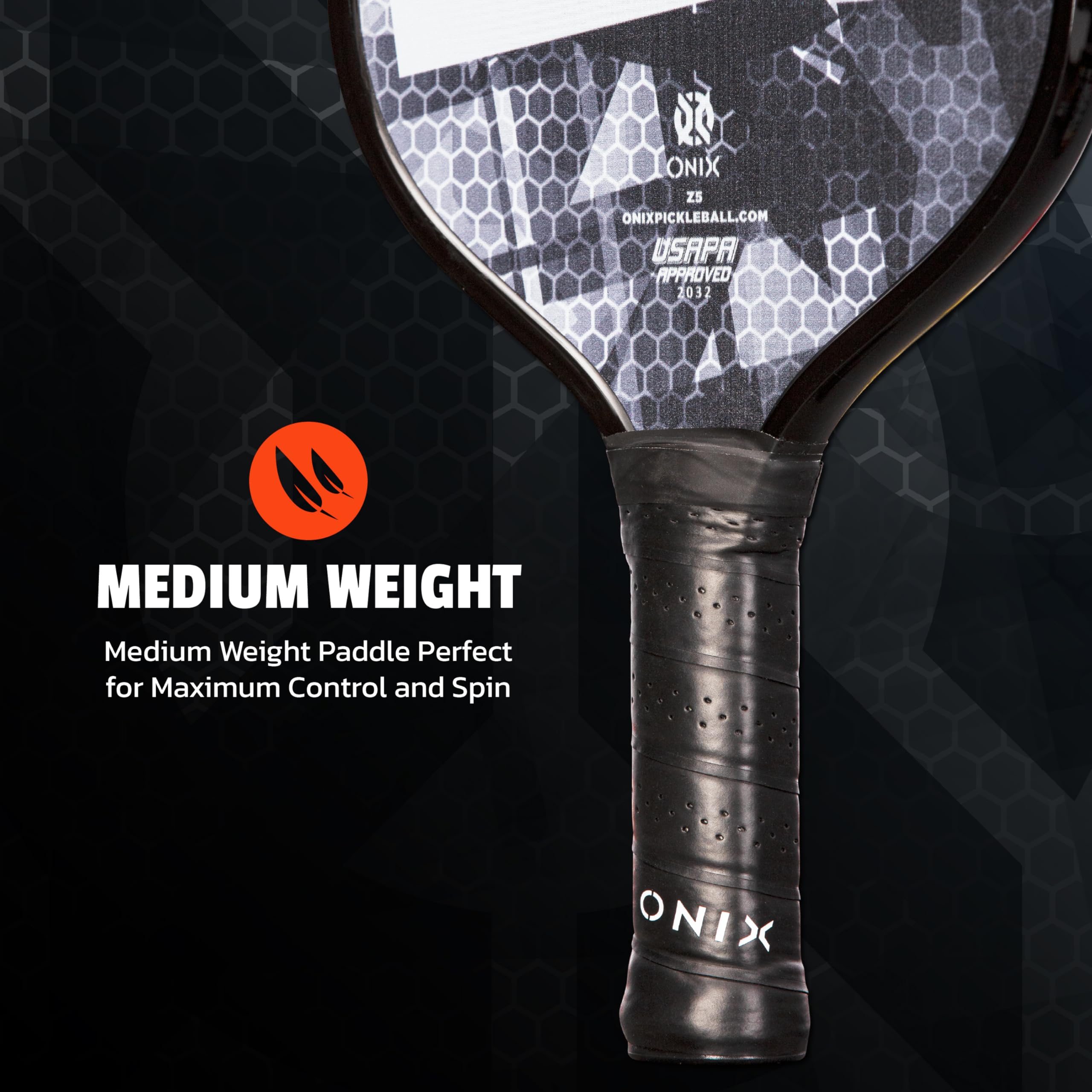 Foto 7 pulgar | Pickleball Paddle Onix Graphite Mod Z5 En Fibra De Carbono - Venta Internacional.