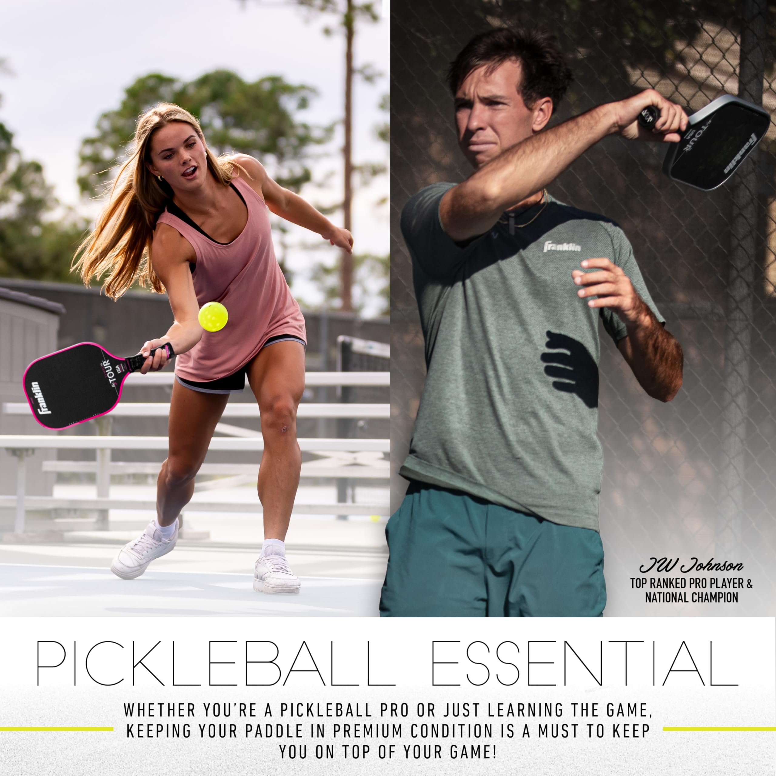 Foto 6 pulgar | Limpiador De Gomas De Borrar Pickleball Franklin Sports Paddle Magic - Venta Internacional.