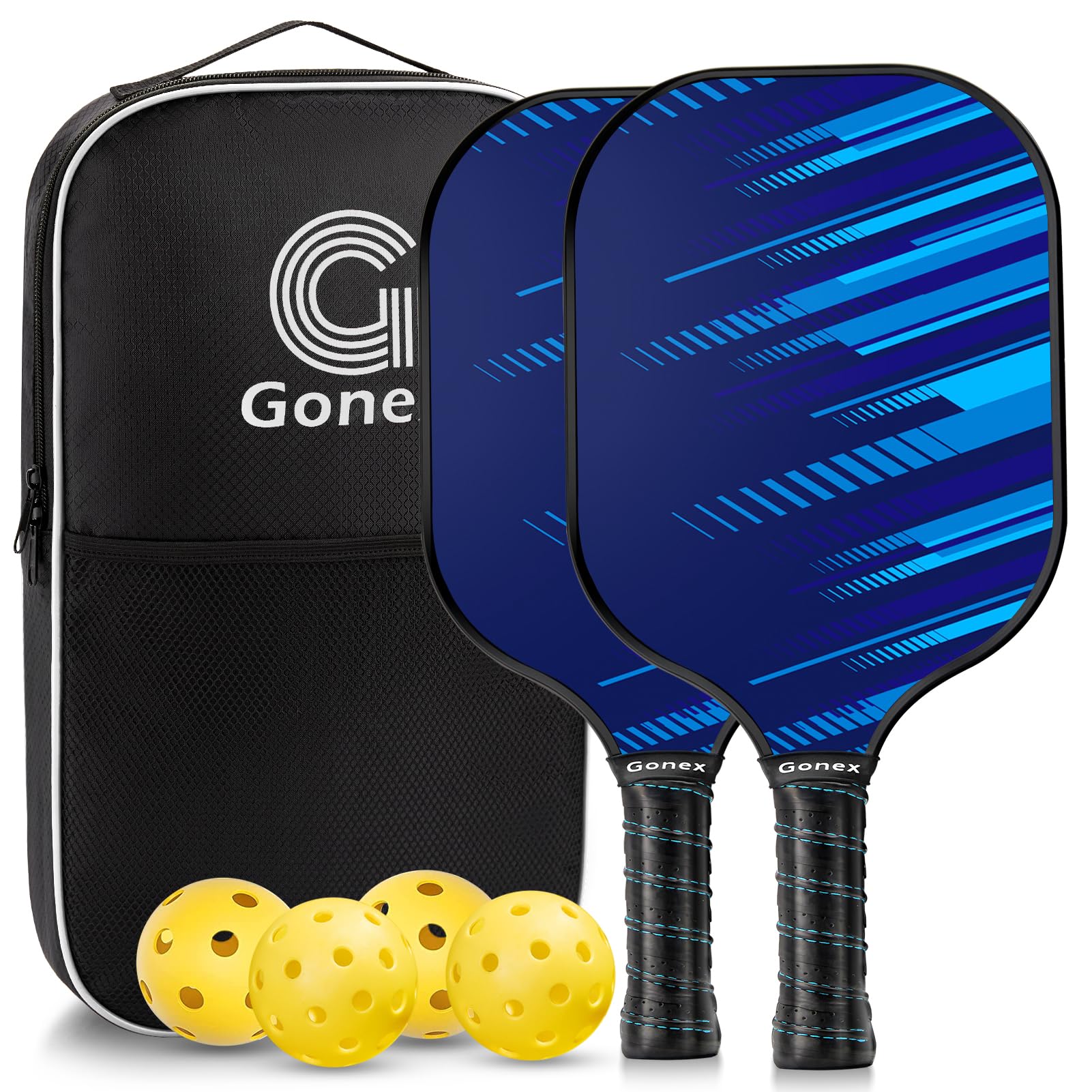 Foto 2 pulgar | Palas De Pickleball Gonex Graphite Aprobadas Por La Usapa, Juego De 2/4 - Venta Internacional.
