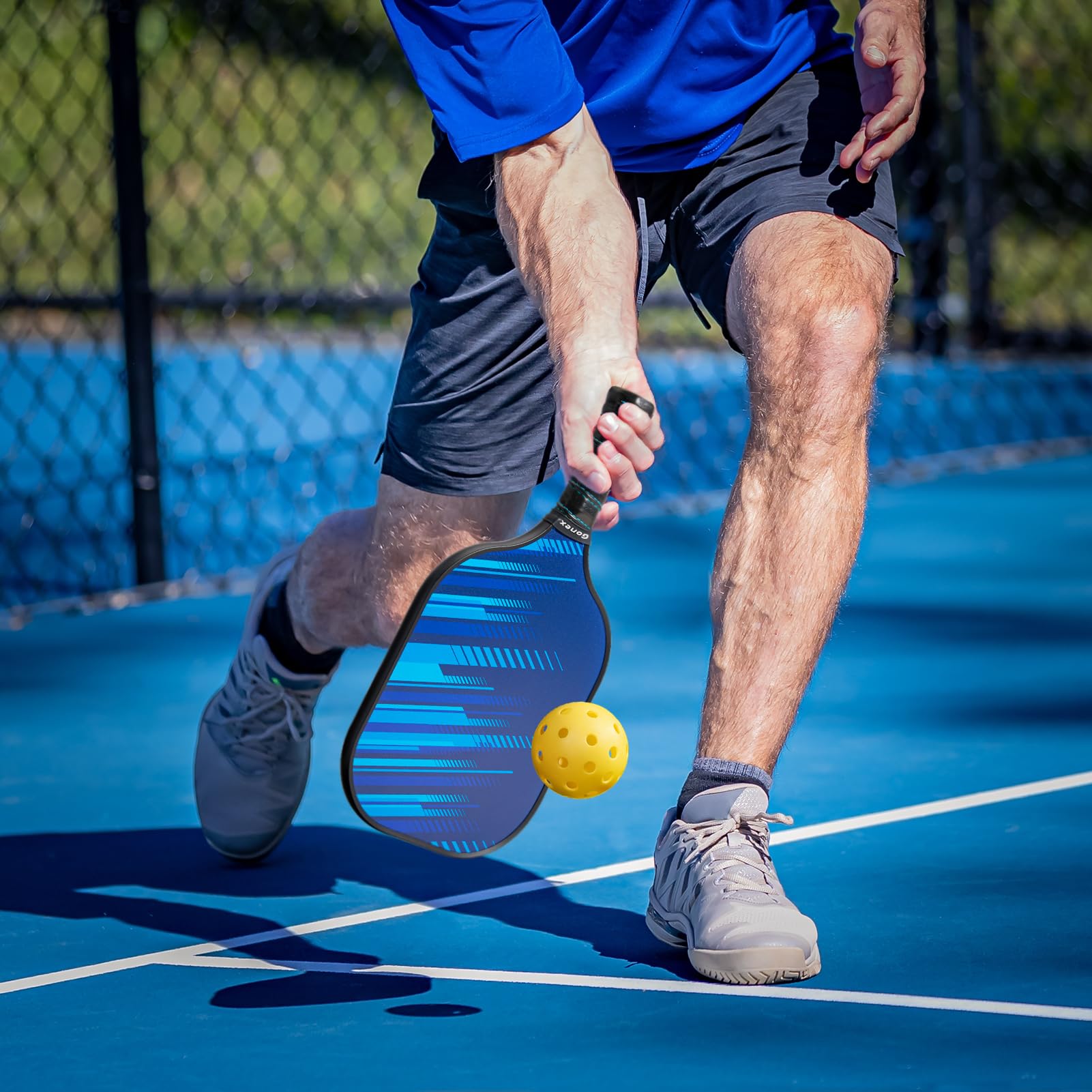Foto 8 pulgar | Palas De Pickleball Gonex Graphite Aprobadas Por La Usapa, Juego De 2/4 - Venta Internacional.