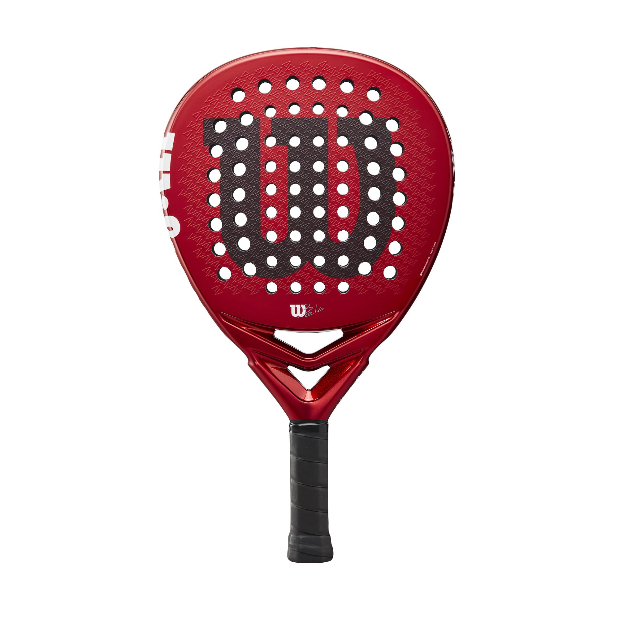 Foto 2 pulgar | Pala De Pádel Wilson Bela Pro V2.5 Roja/negra - Venta Internacional.