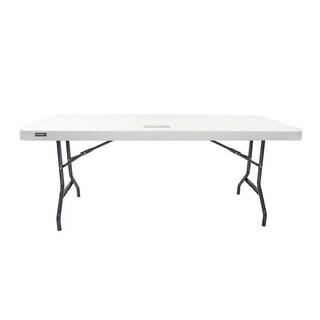 Foto 2 | Mesa Plegable Rectangular Color Blanco Verona 1.80 Duna