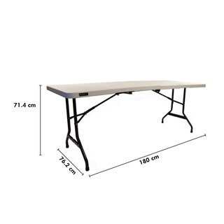 Foto 5 | Mesa Plegable Blanca Tipo Portafolio Verona 1.80 Duna