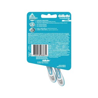 Foto 2 | Rastrillo Gillette Prestobarba3 Cool 2 Piezas