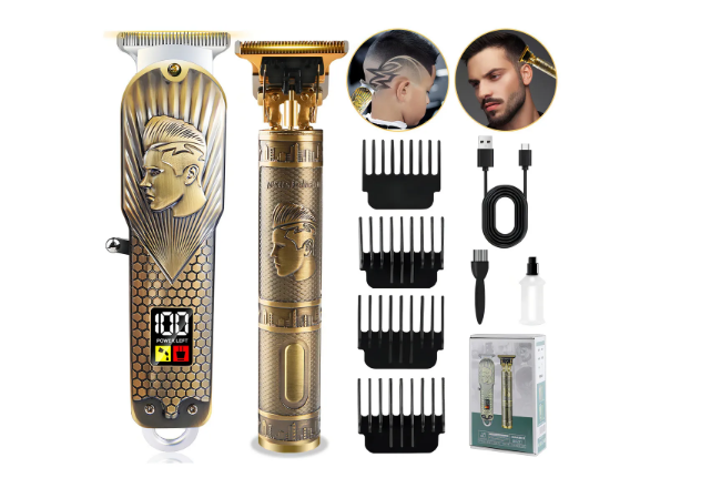 Foto 5 pulgar | Maquina De Cortar Cabello Kit De Cortadora Para Pelo Inalambrica