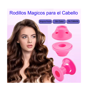 Foto 3 | Rizadores de Silicona Belug color Rosa 80 Piezas