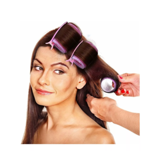 Foto 3 | Rodillo Abrazadera Plástica para Cabello Belug Multicolor 48 Piezas
