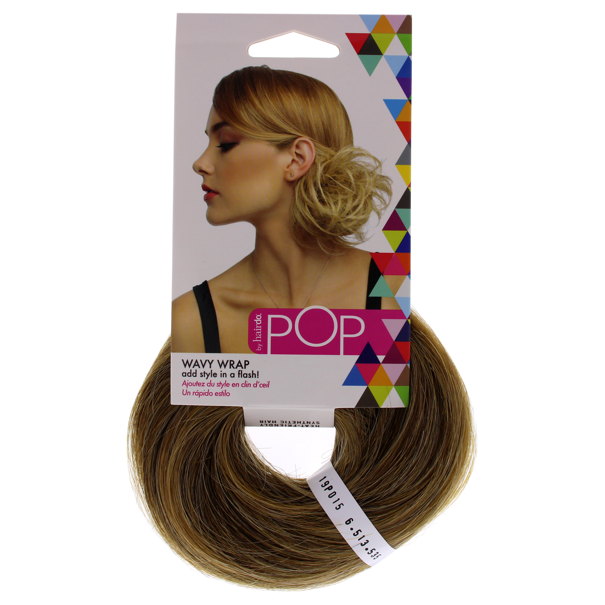 Foto 1 | Hair Wrap Pop Wavy Wrap R1416t Peinado Tostado Con Mantequilla - Venta Internacional.