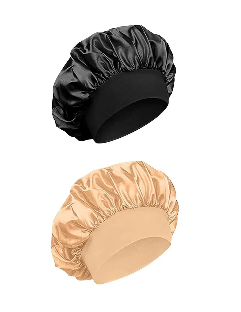 Foto 2 | Gorro Para Dormir De Satín Curly 2pzas + Gratis Termo Güish De Regalo