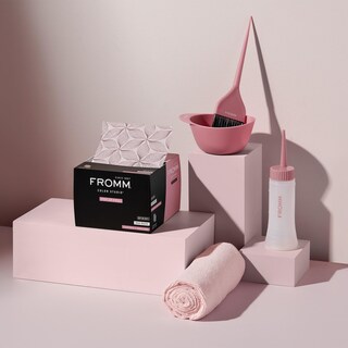 Foto 4 | Lámina Para El Cabello Fromm Color Studio, Peso Mediano, Desplegable, Rosa, 500 Unidades - Venta Internacional.