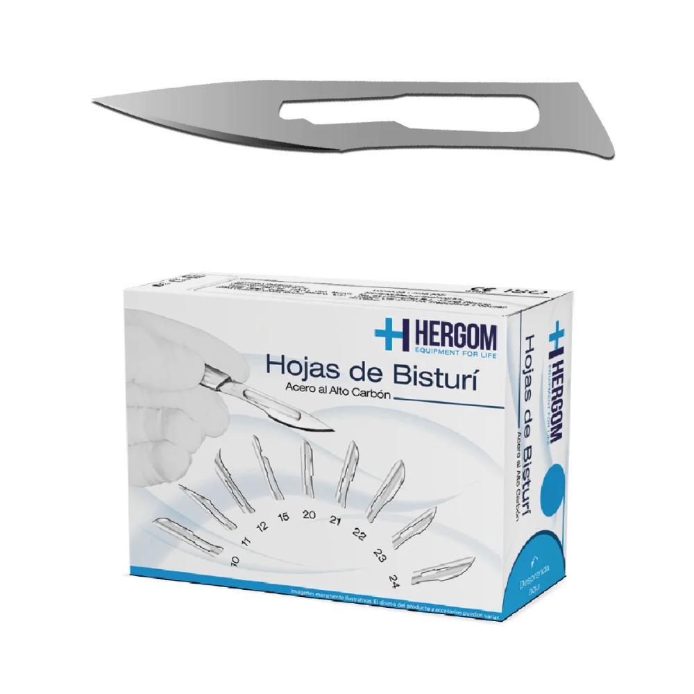 Foto 1 | Hojas de Bisturí No. 11 de Alto Carbón Caja de 100 piezas