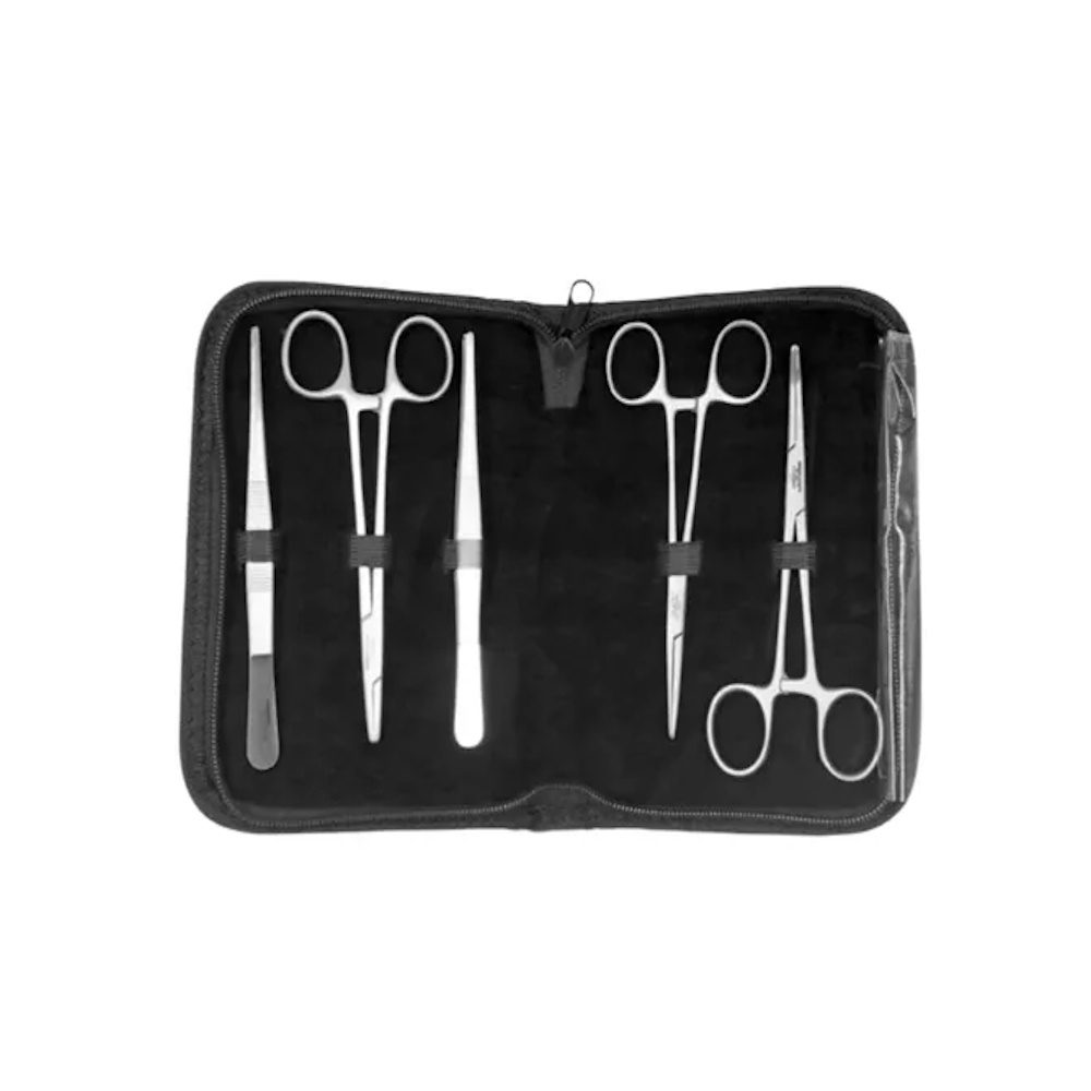Foto 2 pulgar | Set Sutura Instrumental Médico 5 Piezas Hergom Premium