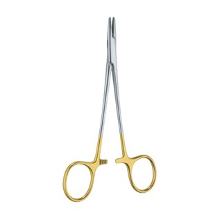 Foto 1 | Porta Agujas Mayo Hegar 18cm Gold Médico Hergom Premium