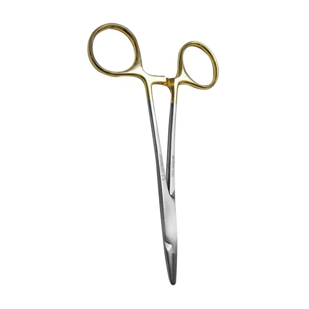 Foto 2 pulgar | Pinza Porta Agujas Mayo Hegar Hergom Premium 20cm Gold