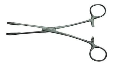 Foto 2 | Pinza Guttek Forester Anillos 24 cm Curva Instrumental