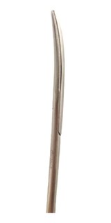 Foto 2 | Tijera Metzenbaum 18cm Curva Instrumental Médico Guttek