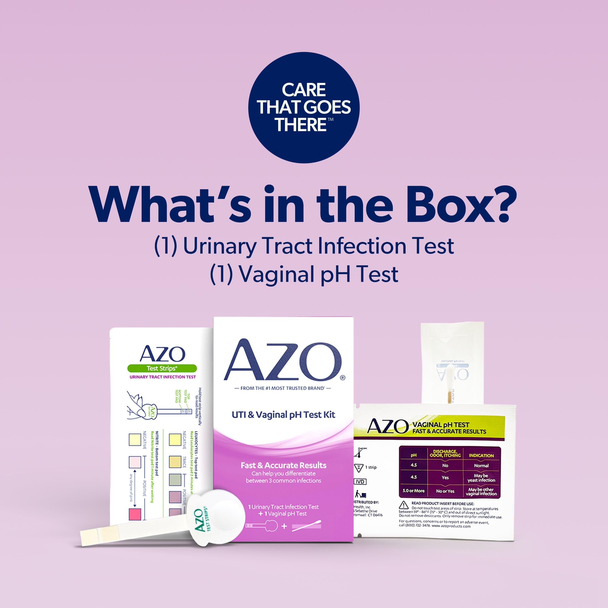 Foto 4 pulgar | Test Strip + Kit De Prueba De Ph Vaginal Para Infecciones Urinarias De Azo - Venta Internacional.