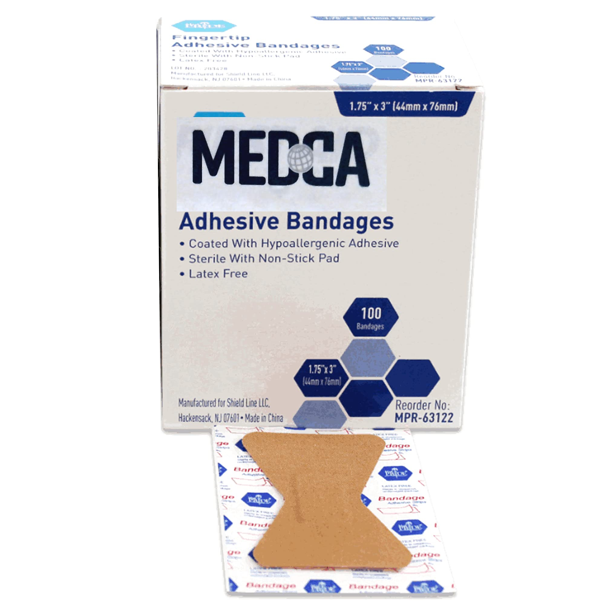 Venta Internacional-Vendajes Adhesivos Medca 100 Piezas
