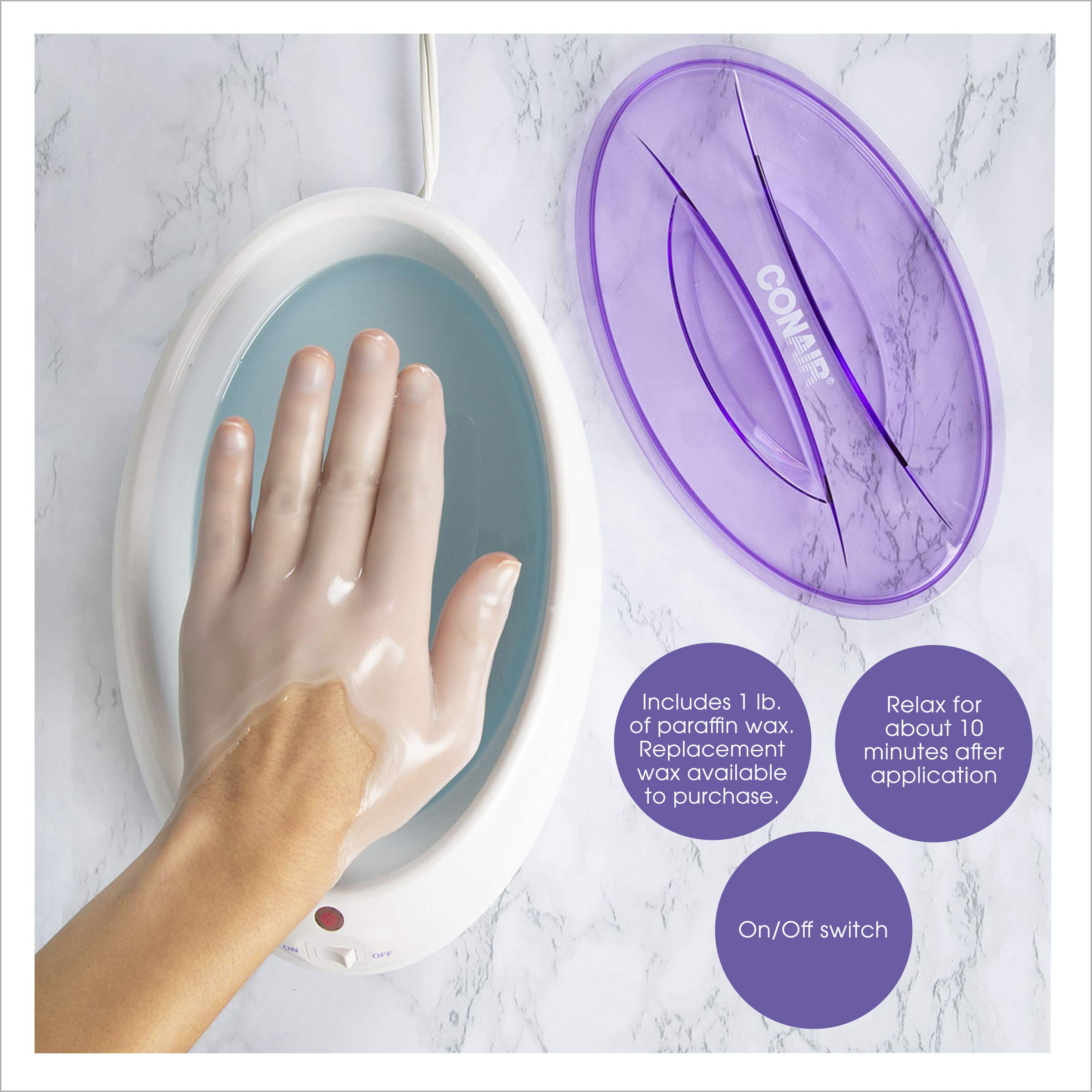 Foto 6 pulgar | Tratamiento De Cera Hidratante Thermal Paraffin Spa | Conair - Venta Internacional.