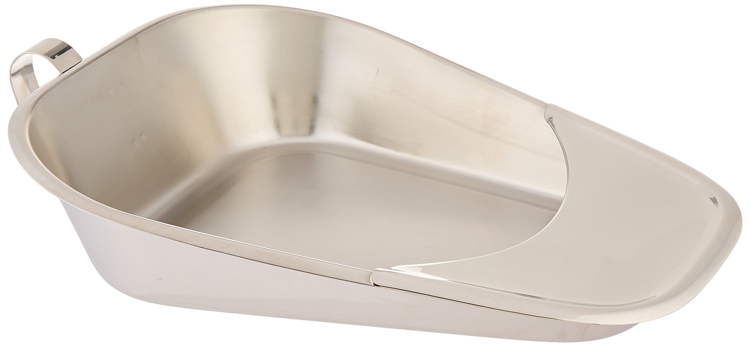 Foto 2 pulgar | Orinal Femenino De Acero Inoxidable Fracture Bed Pan Grafco - Venta Internacional.