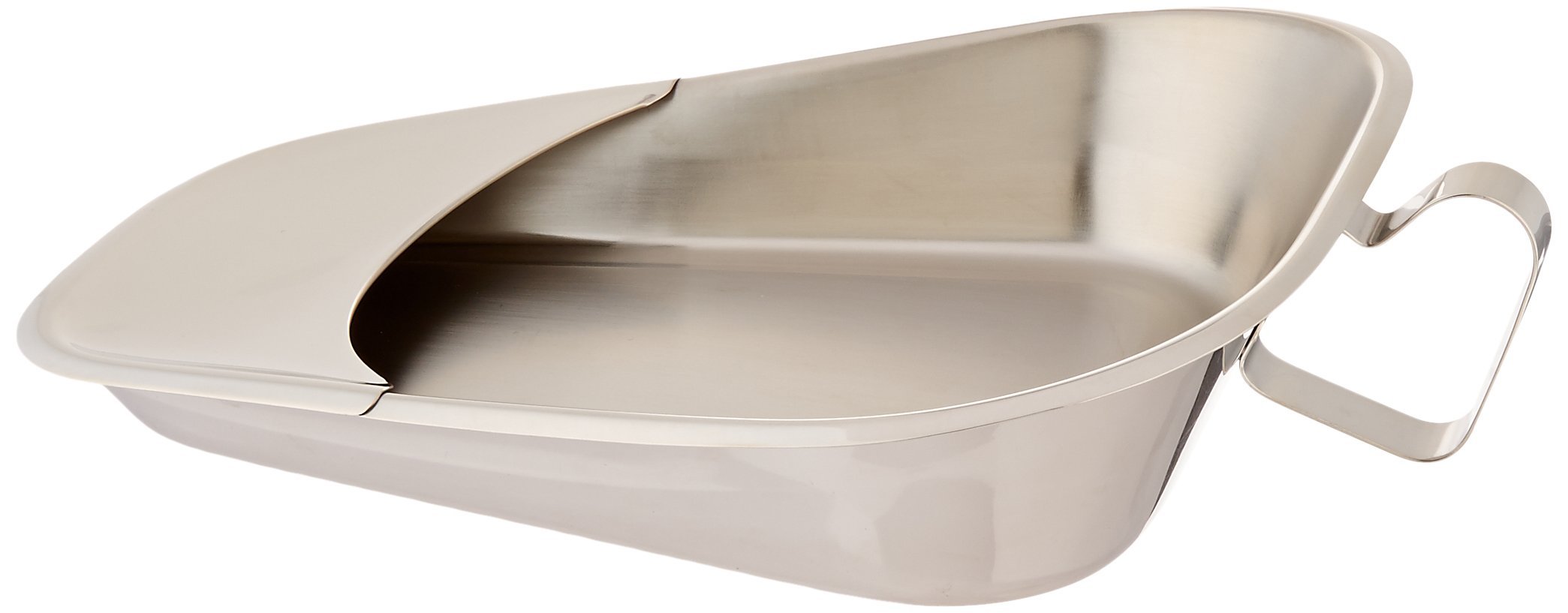 Foto 3 pulgar | Orinal Femenino De Acero Inoxidable Fracture Bed Pan Grafco - Venta Internacional.